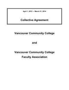 Vancouver Community College and Vancouver Community College