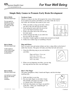 Simple Baby Games to Promote Early Brain Development