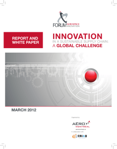 White Paper Aerospace Innovation Forum 2011