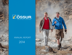 Össur Annual Report 2014