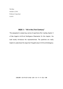 BQS 3 – “AI in the 21st Century”