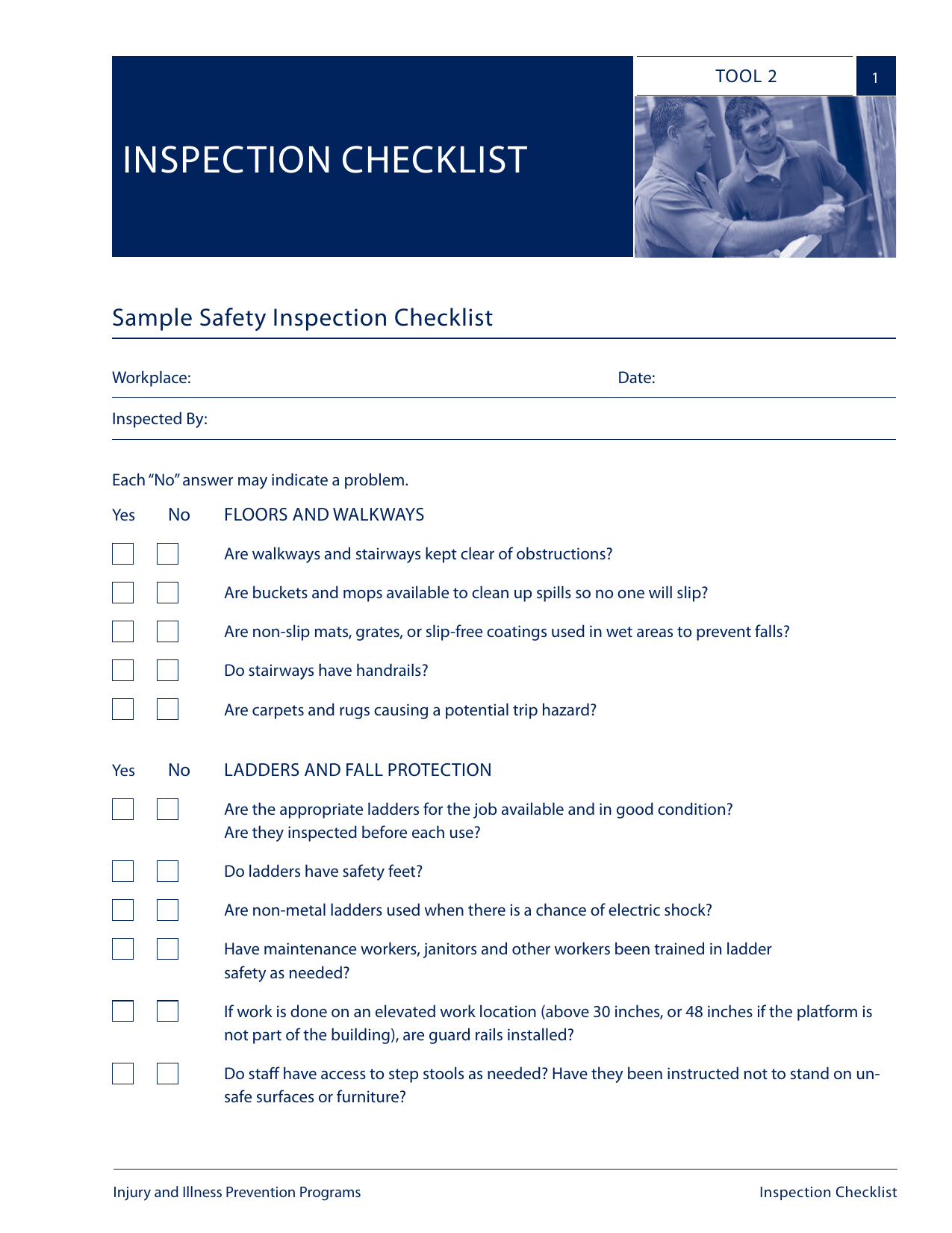 Inspection Checklist