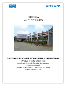 JOB MELA on 21st Feb'2015 - National Small Industries Corporation