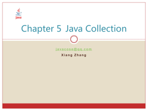 Chapter 5 Java Collection