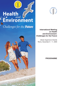 International Meeting on Health and Environment