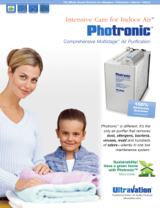 Photronic Air Purifier