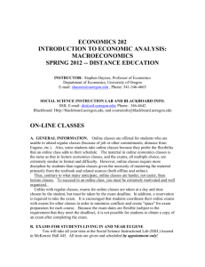economics 202 introduction to economic analysis