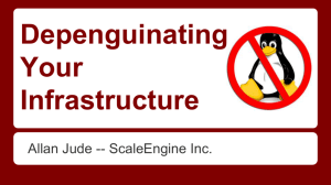 Depenguinating Your Infrastructure