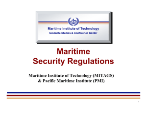 Maritime Security Regulations