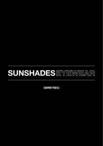 company profile - sunshades eyewear