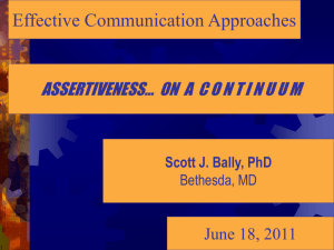 Effective Communication Approaches