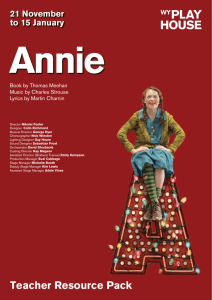 Annie - West Yorkshire Playhouse