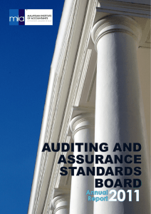 AUDITING AND ASSURANCE STANDARDS BOARD