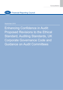 Enhancing Confidence in Audit