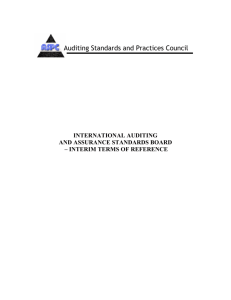 Auditing Standards and Practices Council