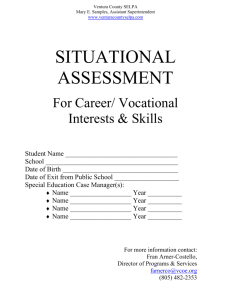 Situational Assessment