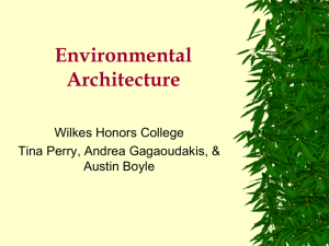 Environmental Architecture