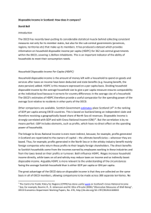 Disposable Income in Scotland: How does it compare? David Bell