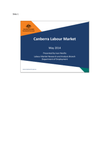 PDF file of Canberra Labour Market Presentation