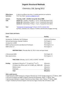Syllabus Chem 136 Spring 2012 - Research website of Prof. Yves