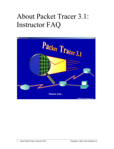 About Packet Tracer - UT-AGS