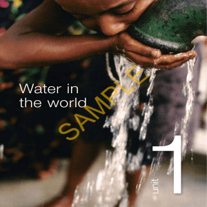 Water As A Resource - Oxford University Press