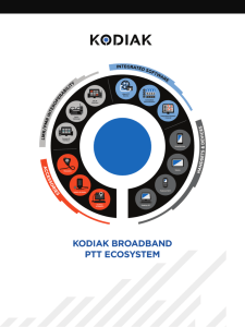 kodiak broadband ptt ecosystem