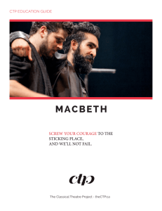 MACBETH - Classical Theatre Project