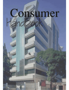 Consumer Hand Book