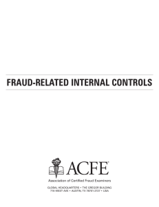 Table of Contents - Association of Certified Fraud Examiners