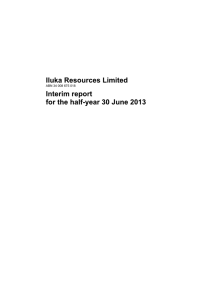 Australian Corporate Report - Half Year