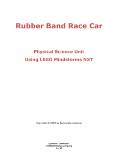 Rubber Band Race Car - Technically Learning
