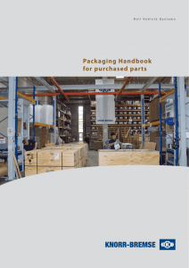 Packaging Handbook for purchased parts - IFE-CR