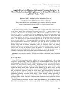 Empirical Analysis of Factors Influencing Consumer