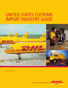 US Customs Import Industry Guide