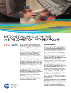FASTSIGNS stays ahead of the times—and the competition—with