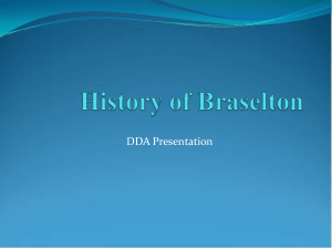 History of Braselton - Town of Braselton, Georgia