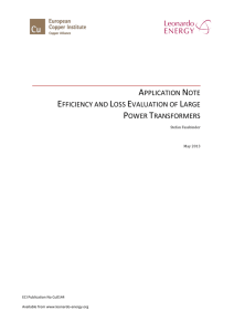 Application Note - Efficiency and Loss