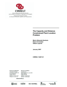 The Capacity and Distance Constrained Plant Location