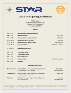 2014 STAR Opening Conference