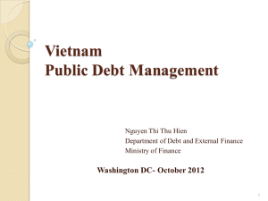 Vietnam Public Debt Management
