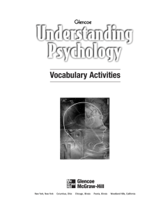 Vocabulary Activities