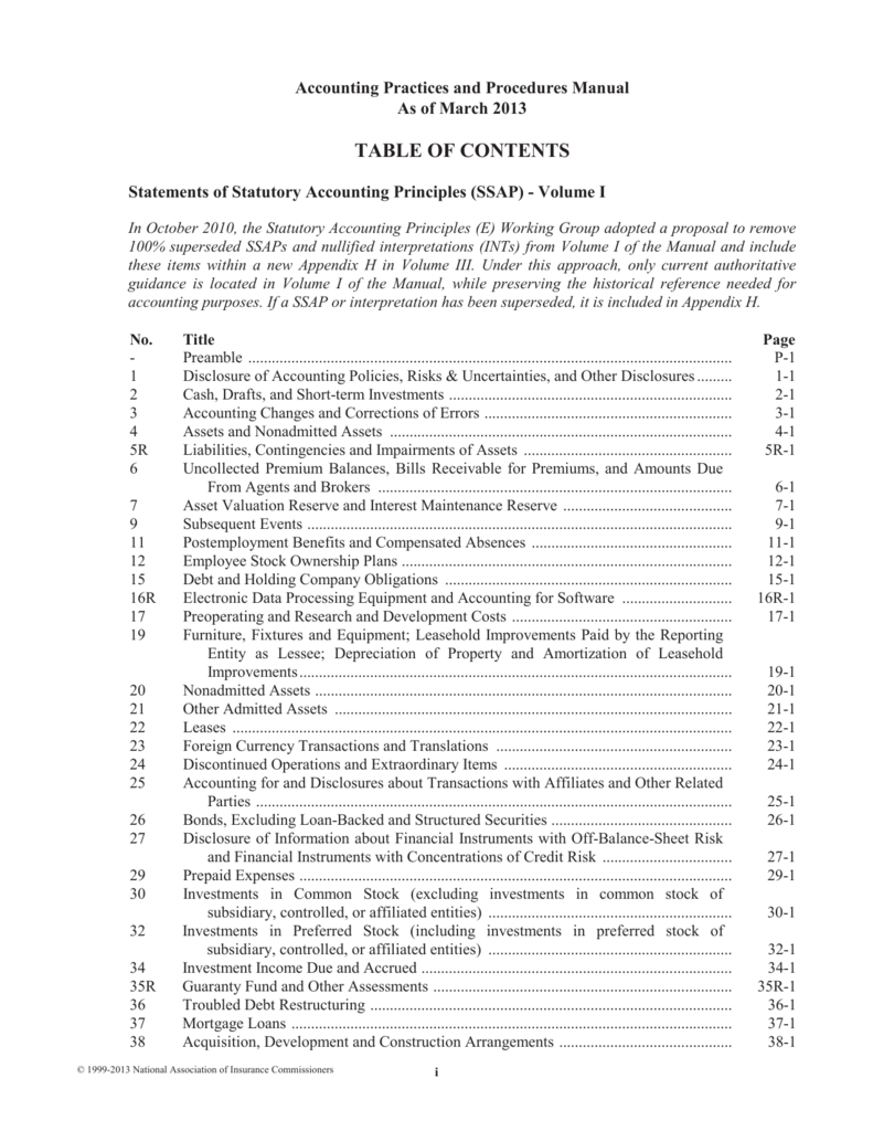 Accounting Practices and Procedures Manual