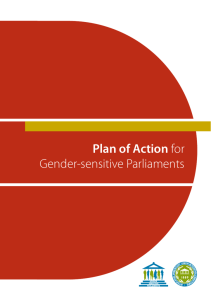 Plan of Action for Gender-sensitive Parliaments - Inter