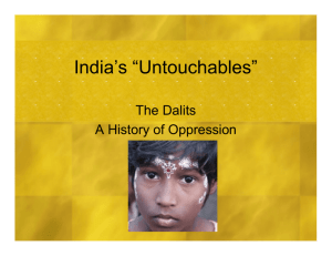India's “Untouchables”