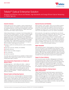 Tellabs Optical Enterprise Solution