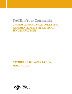 PACE in Your Community - National PACE Association