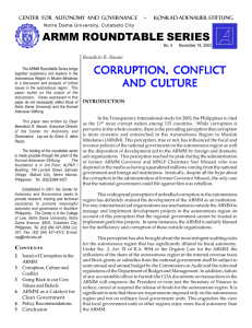Corruption, Culture and Conflict - Konrad-Adenauer