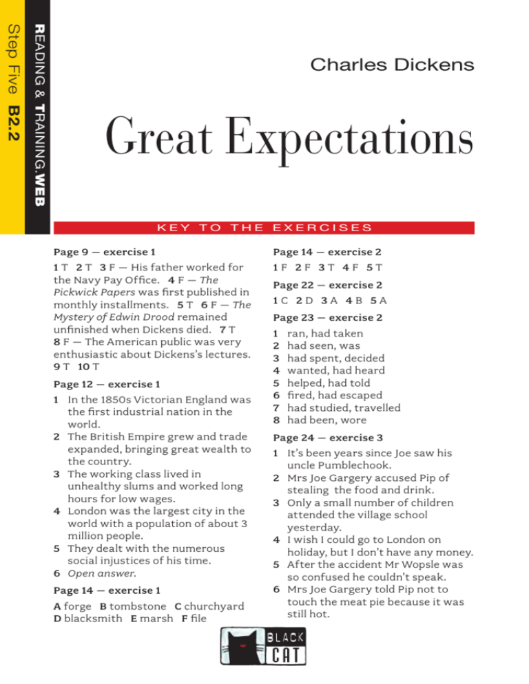 critical thinking questions on great expectations