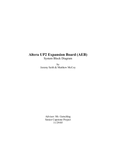 Altera UP2 Expansion Board (AEB)
